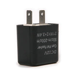 Maxbell 5xUniversal DC 12V 2 pin Motorcycle Flasher Relay LED Turn Indicator Light