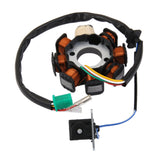 Maxbell Magneto Stator 8 Coil+Magneto Stator CDI Ignition Coil for GY6 150cc Engine