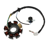 Maxbell Magneto Stator 8 Coil+Magneto Stator CDI Ignition Coil for GY6 150cc Engine