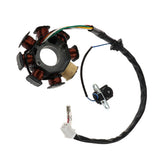 Maxbell Magneto Stator 8 Coil+Magneto Stator CDI Ignition Coil for GY6 150cc Engine