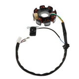 Maxbell Magneto Stator 8 Coil+Magneto Stator CDI Ignition Coil for GY6 150cc Engine