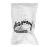Maxbell 3xGirls Love Heart Choker Leather Collar Punk Heart Goth Fans Chain Necklace