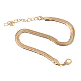 Maxbell Fashion Charm Women Anklet Ankle Bracelet Foot Snake Chain Jewelry Golden