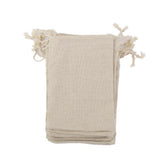 Maxbell 8x10x BUrlap Jute Drawstring Pouch Gift Bags Wedding Xmas Sack 8x10cm