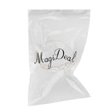 Maxbell 15xGold Layered Faux Pearl Hairband Head Chain Hair Accessories Jewelry