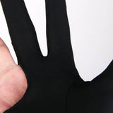 Maxbell 2pc Black & Blue Spandex Snooker Billiard Pool Cue Right Three Finger Glove