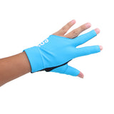 Maxbell 2Pcs Left Hand 3 Fingers Billiard Glove For Pool Cue Snooker Cue Accessories