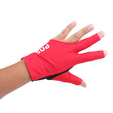 Maxbell 2Pcs Left Hand 3 Fingers Billiard Glove For Pool Cue Snooker Cue Accessories