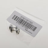 Maxbell 1 Pair of Stainless Steel Silver Circle Five-pointed Star Earrings Studs - Aladdin Shoppers