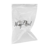 Maxbell 1 Pair of Stainless Steel Silver Circle Five-pointed Star Earrings Studs - Aladdin Shoppers