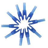 Maxbell Maxbell 10pcs Archery plastic Nock Arrow Shaft End Accessories transparent blue