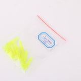 Maxbell 4x10pcs Archery plastic Nock Arrow Shaft End Accessories transparent yellow