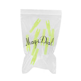 Maxbell 4x10pcs Archery plastic Nock Arrow Shaft End Accessories transparent yellow