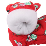 Maxbell 1 Pair Winter Warm Breathable 2-4 Years Children Kids Ski Gloves Deep Red