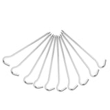 Maxbell Maxbell 10  x  Outdoor Aluminium Alloy Tent Peg Nail Stakes Hooks Hiking Tarp