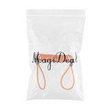 Maxbell 3xSafety Lanyard Spring Coil Wire Rope Disc Brake Lock Reminder Cable Orange
