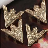 Maxbell 3x2 Pairs Blouse Shirt Metal Pointed Collar Clips Wing Tips Brooch Pin Gold