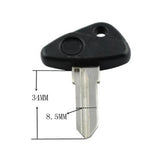 Maxbell 6xBlack Motorcycle Key Blank For BMW K1200LT R1100RT R1150RT