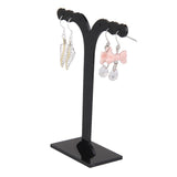 Maxbell 3x3Pcs Detachable Acrylic Earrings Jewelry Holder Display Stands Black