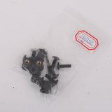 Maxbell 3x5mm Fairing Windscreen Screw Bolt Kit Windshield Mounting Nuts Black