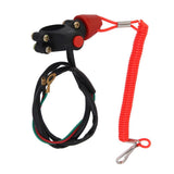 Maxbell 6xUniversal Engine Stop Kill Tether Switch Lanyard for ATV Racing Emergency