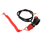 Maxbell 15xUniversal Engine Stop Kill Tether Switch Lanyard for ATV Racing Emergency