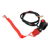 Maxbell 6xUniversal Engine Stop Kill Tether Switch Lanyard for ATV Racing Emergency