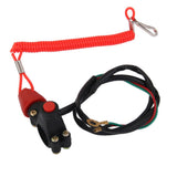 Maxbell 6xUniversal Engine Stop Kill Tether Switch Lanyard for ATV Racing Emergency