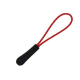 Maxbell 4x10Pcs Reflective Zipper Pull Cord Zip Puller Zip Fastener Zip Slider Red