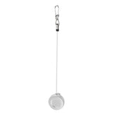 Maxbell 10xSilver Pin-on Retractor Zinger Gear Keeper Stopper for Fishing Travel Hiking