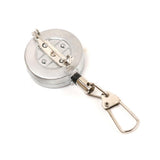 Maxbell 10xSilver Pin-on Retractor Zinger Gear Keeper Stopper for Fishing Travel Hiking