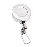 Maxbell 10xSilver Pin-on Retractor Zinger Gear Keeper Stopper for Fishing Travel Hiking