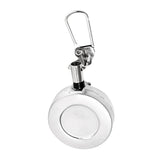Maxbell 7xSilver Pin-on Retractor Zinger Gear Keeper Stopper for Fishing Travel Hiking