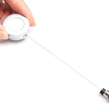 Maxbell 10xSilver Pin-on Retractor Zinger Gear Keeper Stopper for Fishing Travel Hiking