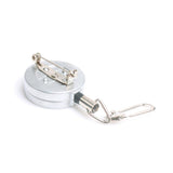 Maxbell 10xSilver Pin-on Retractor Zinger Gear Keeper Stopper for Fishing Travel Hiking