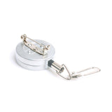 Maxbell 7xSilver Pin-on Retractor Zinger Gear Keeper Stopper for Fishing Travel Hiking