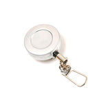 Maxbell 7xSilver Pin-on Retractor Zinger Gear Keeper Stopper for Fishing Travel Hiking
