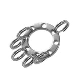 Maxbell Silver Removable UFO buckle Keychain outdoor EDC tool Key Rings