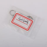 Maxbell Silver Removable UFO buckle Keychain outdoor EDC tool Key Rings