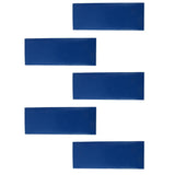 Maxbell 10x5pcs Waterproof Pressure Adhesive Outdoor Camping Tent Repair Patch Blue