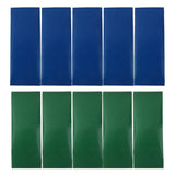 Maxbell 10x5pcs Waterproof Pressure Adhesive Outdoor Camping Tent Repair Patch Blue