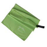 Maxbell 2xOutdoor Travel Camping Quick-Drying Towel Shower Bath Hiking Swimming green