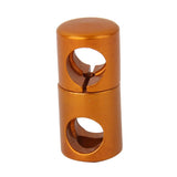 Maxbell 3x1pc Gold Aluminium Alloy Outdoor Camping Tent Pole Connector Buckle