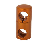 Maxbell 4x1pc Gold Aluminium Alloy Outdoor Camping Tent Pole Connector Buckle