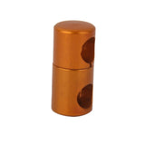 Maxbell 5x1pc Gold Aluminium Alloy Outdoor Camping Tent Pole Connector Buckle