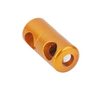 Maxbell 4x1pc Gold Aluminium Alloy Outdoor Camping Tent Pole Connector Buckle