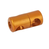 Maxbell 6x1pc Gold Aluminium Alloy Outdoor Camping Tent Pole Connector Buckle