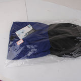 Maxbell 1 Pair Adult's Fleece Thermal Waterproof Snow Gaiters Cover - Blue Black