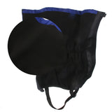Maxbell 1 Pair Adult's Fleece Thermal Waterproof Snow Gaiters Cover - Blue Black