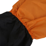 Maxbell 1 Pair Adult's Fleece Thermal Waterproof Snow Gaiters Cover -Orange Black